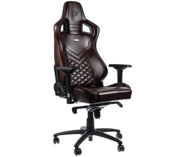 noblechairs EPIC Gaming Skórzany (Brązowo-Czarny) - 350019 - zdjęcie 2
